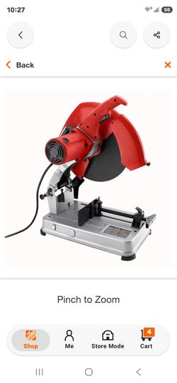 Shop Milwaukee
14 in. 15 Amp Abrasive Cut-Off Machine
STORE PRICE $279