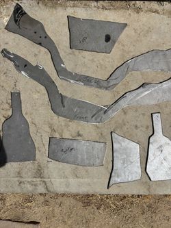 Lowrider Hydraulics, Lincoln Belly Kit Reinforcement plates *(7 Pcs)