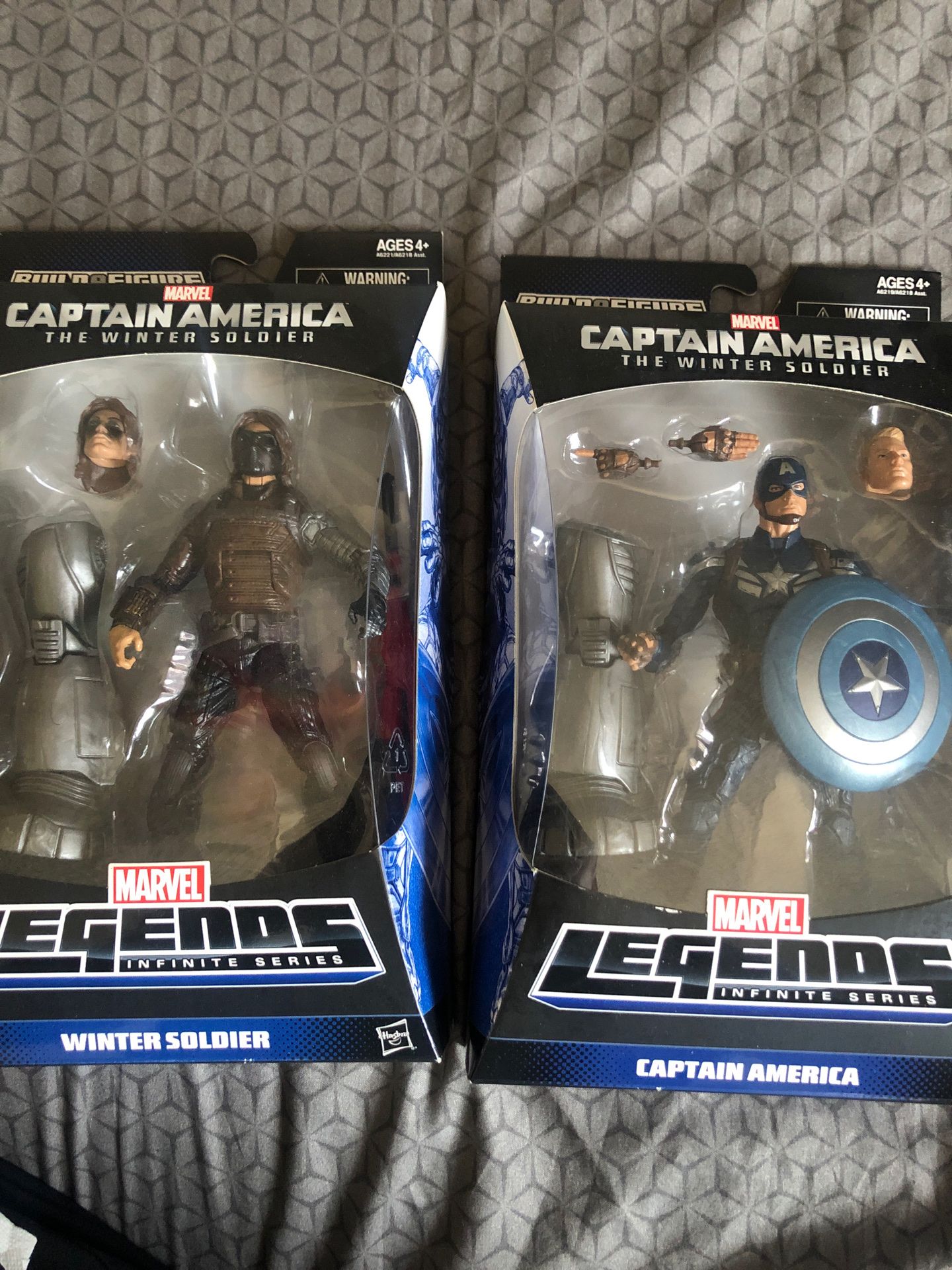Marvel legends captain America winter soldier series