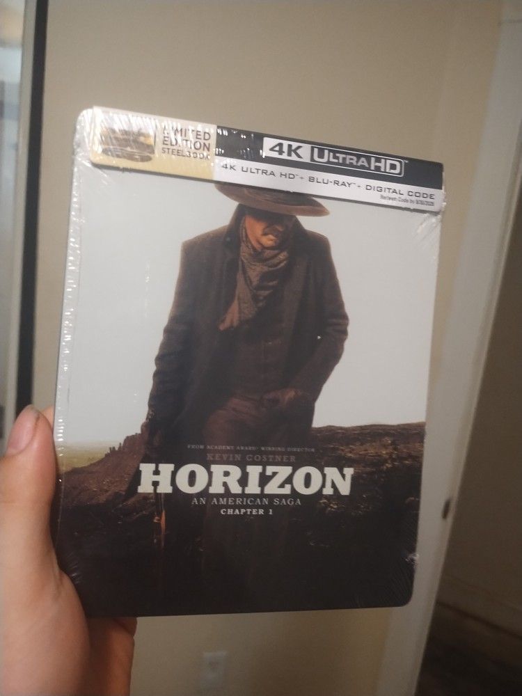 Horizon On 4k And Blu Ray Steel book Edition