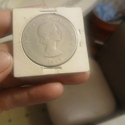Elizabeth 2 Del Gratla Regina F.d. 1965 Churchill