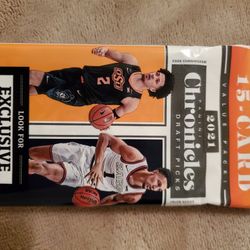 2021 Panini Chronicles Draft Picks Basketball Cello Pack New Sealed! 15 Cards
