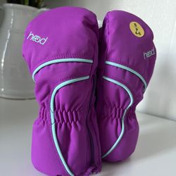 Head - Kids’ Gloves & Mittens - Purple - Small Size New 4-6 years old