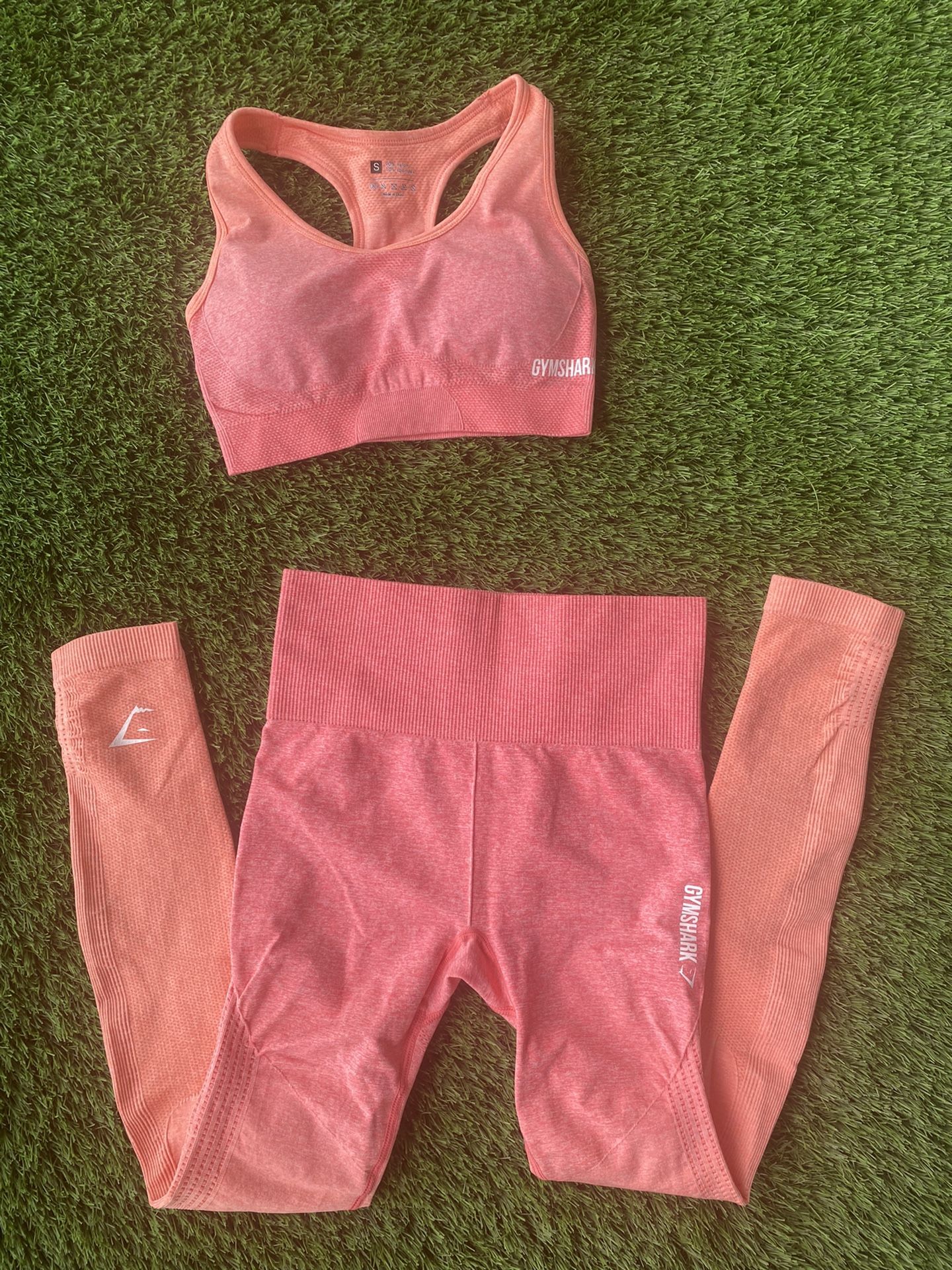 Gymshark Seamless Ombre Leggings And Top