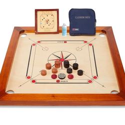 Uber Games Premium 33x33” Carron Board Set