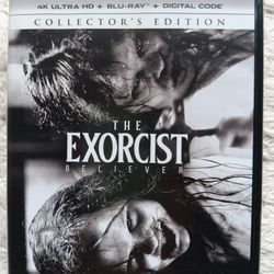 4K Ultra HD, The Exorcist: Believer (2023), Like New-Mint Condition 