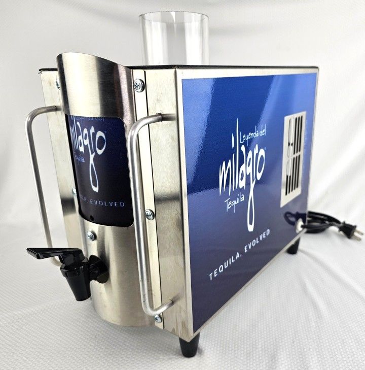 Rare MILAGRO Tequila Chiller Refrigerated Beverage Dispenser *READ*