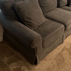 Blue Couch From Bobs Discount 
