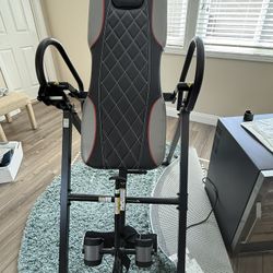 Heat and Vibration Massage Inversion Table