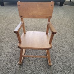 Antique Children's Rocking Chair. 