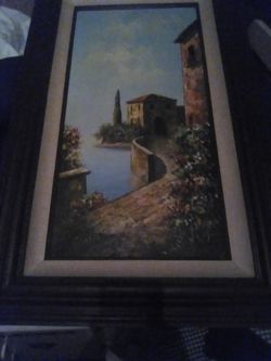 Tossing Painting