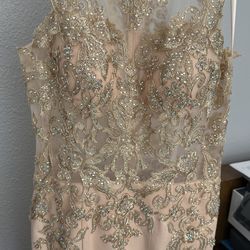 Champagne Formal Dress
