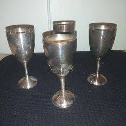 Silver plated Stemware Antique 