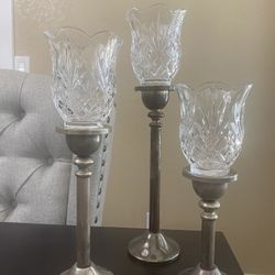 Good Housekeeping, Seal, Silver Plated, Candlesticks