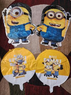 Minions Balloons Minions Decorations