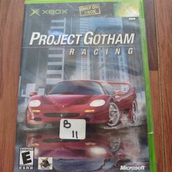 Project Gotham Racing on Xbox

