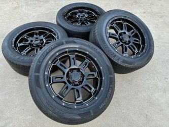 Rims 20 black 6x135 ULTRA MOTORSPORT gloss Black rines wheels 6 lugs for truck