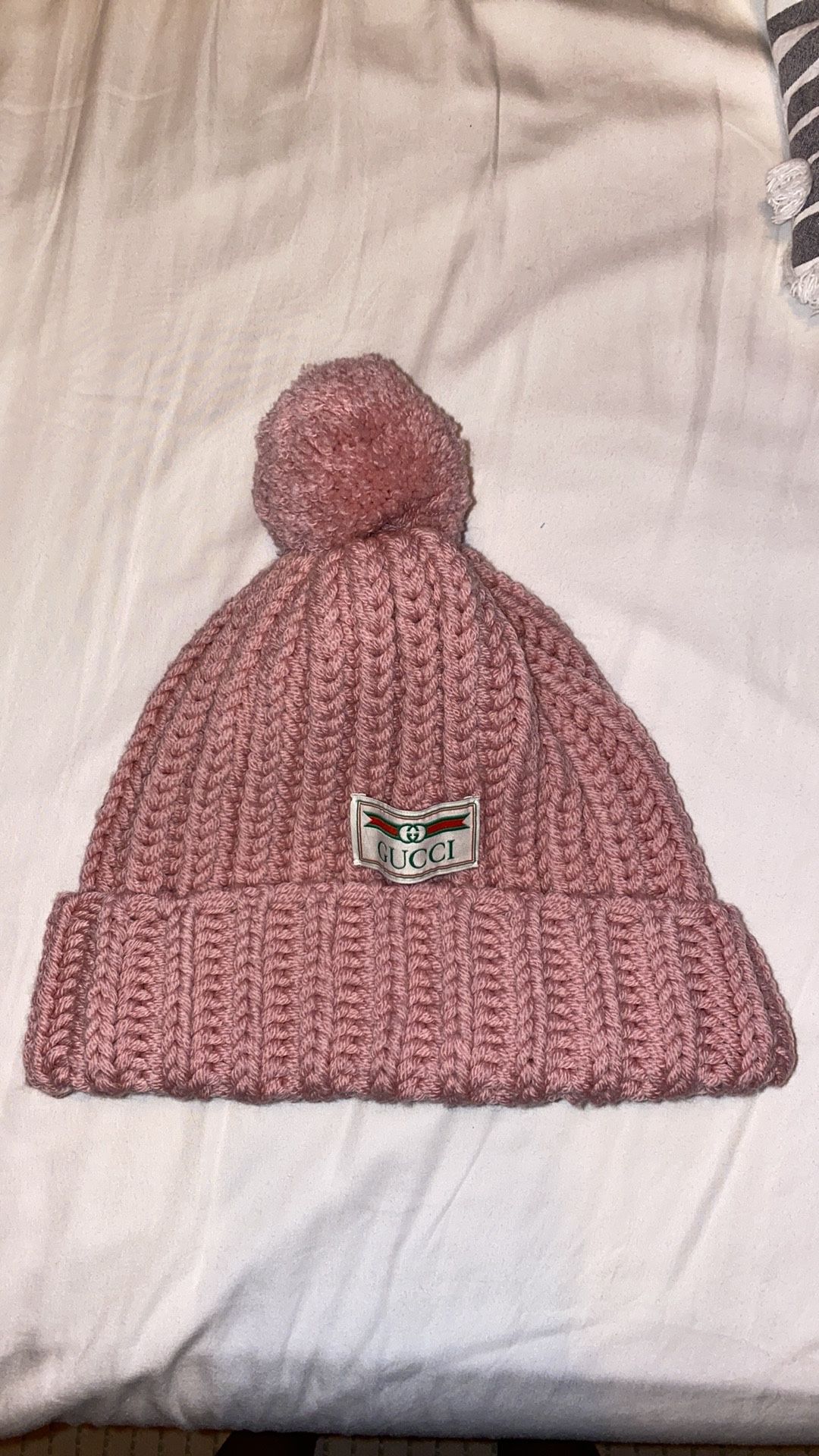 Authentic Gucci Pompom Hat