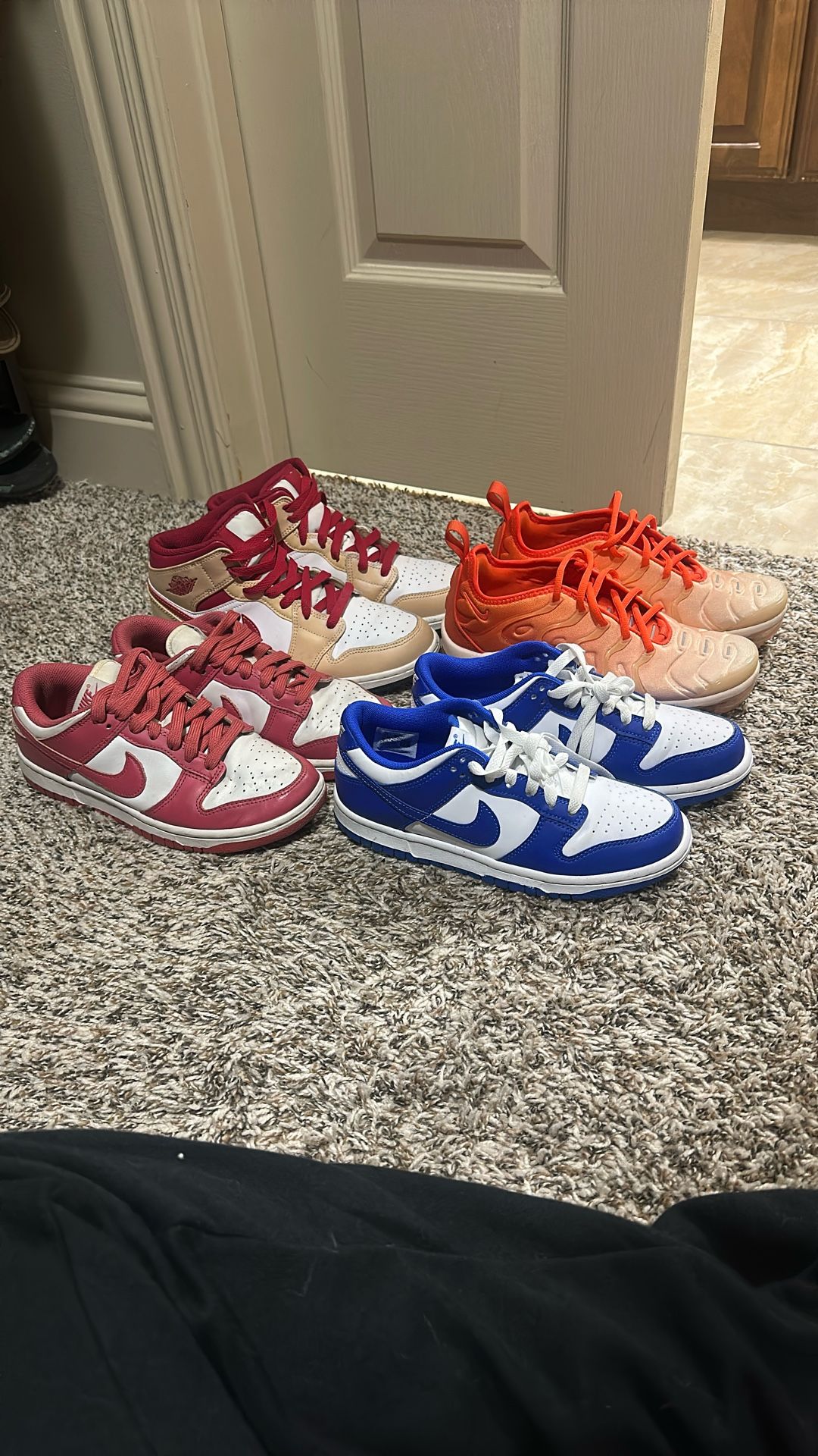 Take all 4 shoes for $200! Or give me best deal.