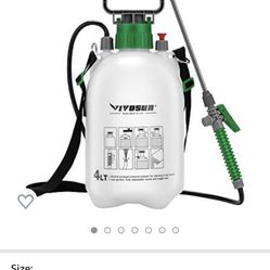 New 1 Gallon Garden Pressure Pump Sprayer Use For Watering Or Chemica Spray