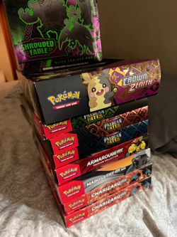 Pokémon TCG Box Lot – Multiple Sets