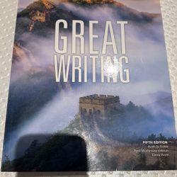Great Writing. Fifth Edition.