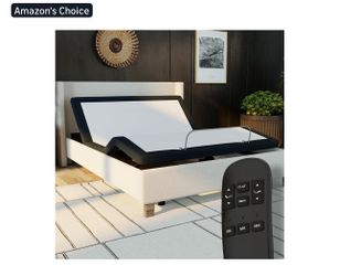 New in a sealed box Queen e3 Adjustable Bed Frame - Customizable Comfort with Wireless Remote Control, Head and Foot Incline, Easy Assembly, and 10 Ye