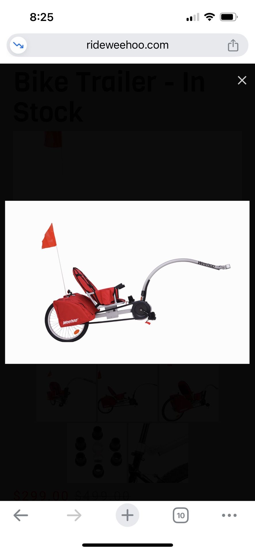 Weehoo Bike Trailer