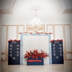 Wedding Backdrop/Seating Chart