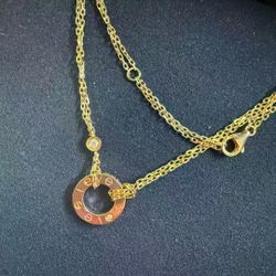Cartier small round pendant necklace