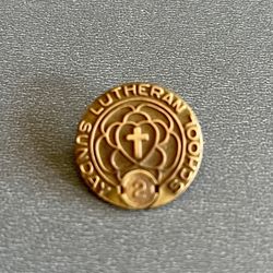 Tiny Vintage Lutheran Sunday School Pin 