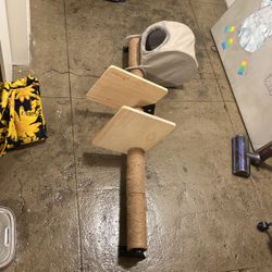 FREE wall hanging cat tree