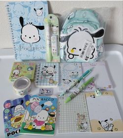 Pochacco (SALE) Stationary/Nail Art DIY Gift Bundle Set 