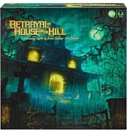 Hasbro Gaming Avalon Hill Betrayal at The House on The Hill Second Edition Cooperative Board Game, Ages 12 and Up, 3-6 Players, 50 Chilling Scenarios