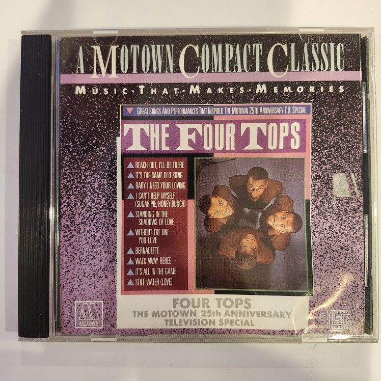 The Four Tops Great Songs & Performances That Inspired  Motowns 25th Anniversary
