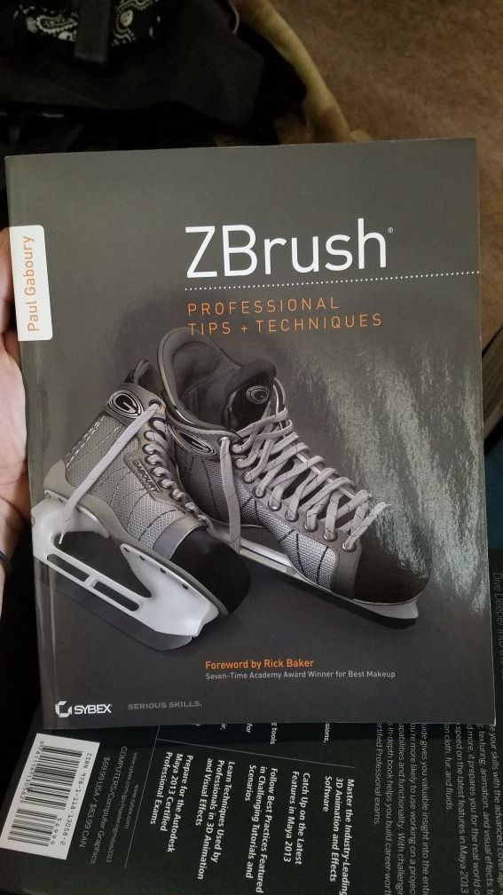 Autodesk z brush 3d animation program books