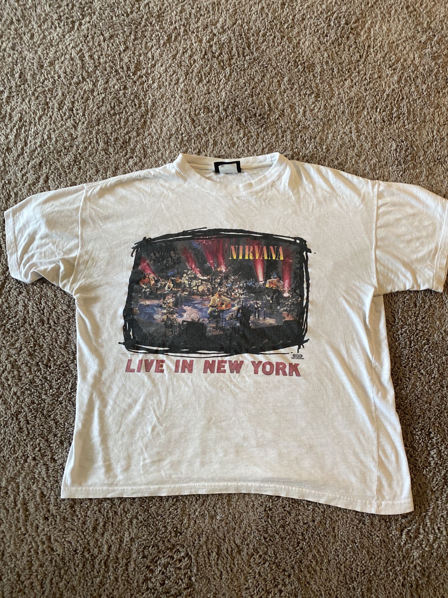 Vintage Nirvana Shirt Size Xl