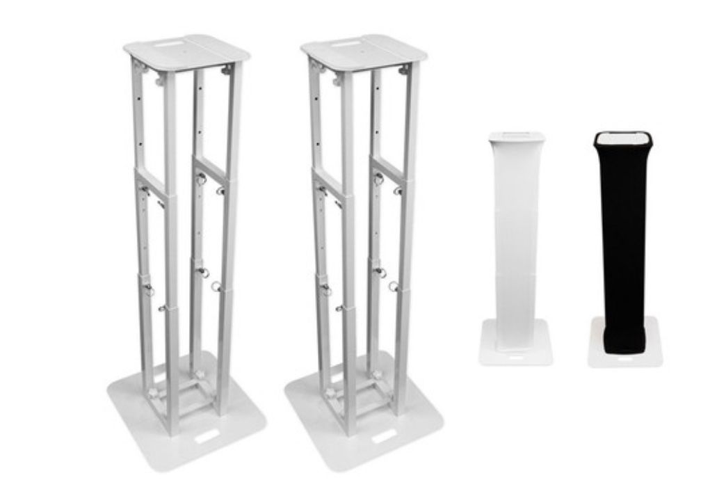 Rockville Portable Collapsible DJ Totem (Black) Used