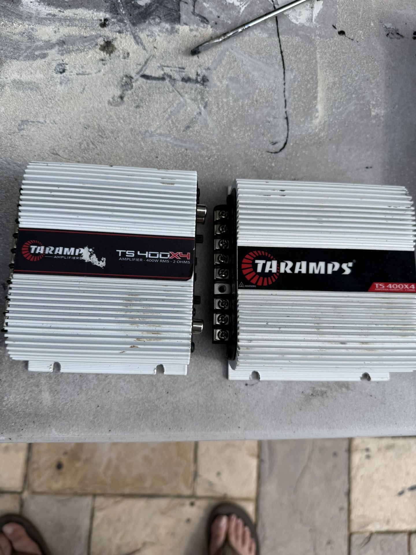 Taramps 400 Watt Full Range Mini Amps. $100 For Both