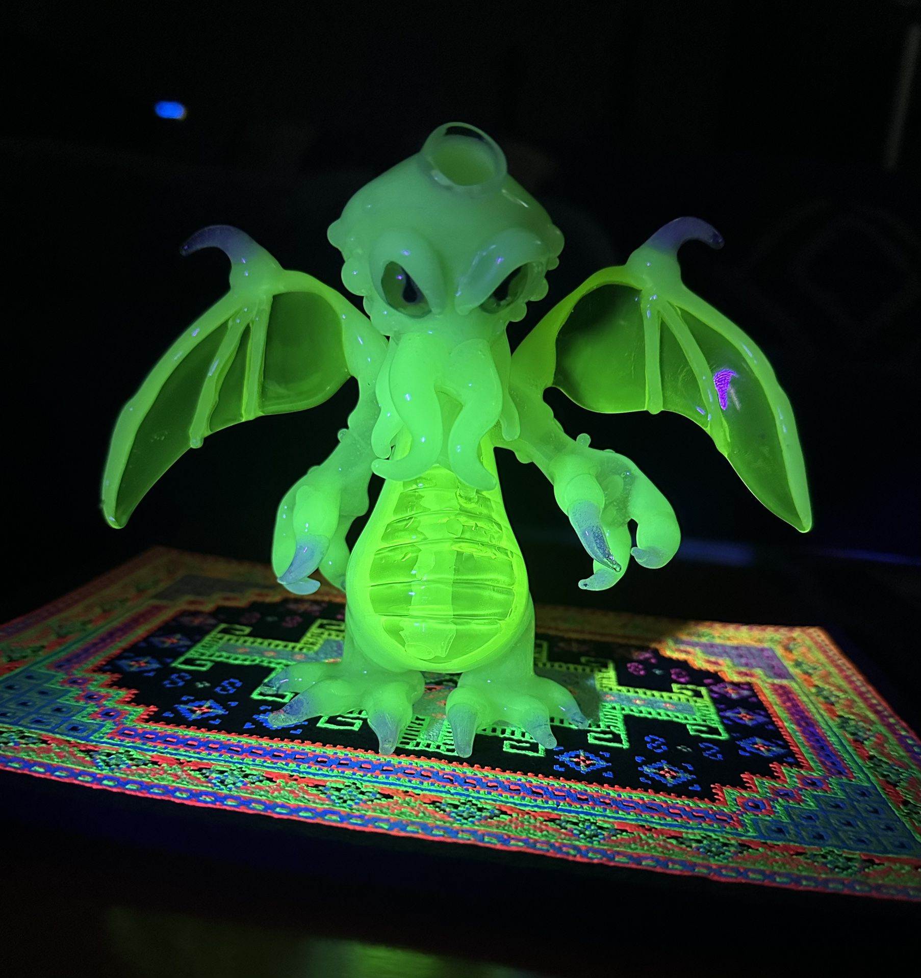 UV Cthulhu Heady Glass