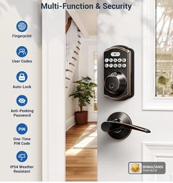 Smart lock/ door knob handle lock