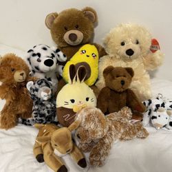Plush Toy Bundle – 11 pcs