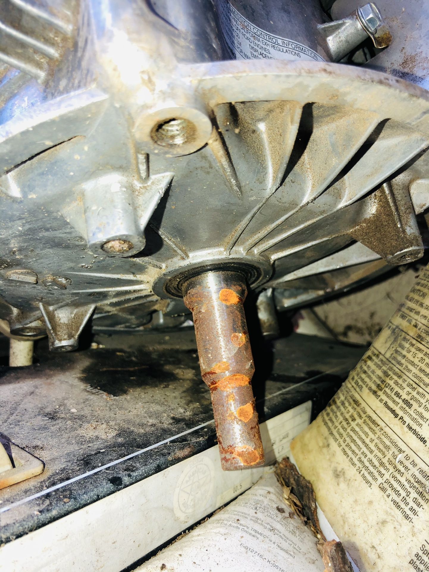 Kawasaki Mower Engines Running or can be used Just for Parts 