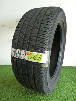 S428 235 50 18 97H Continental Cross Contact LX Sport One used single tire 75% life