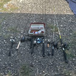 Fishing Poles Reels And Gears 