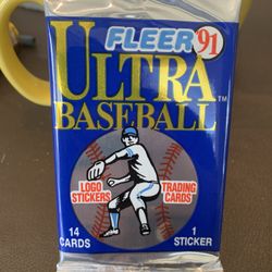 1991 Ultra Fleer   100  Unopened Packs 