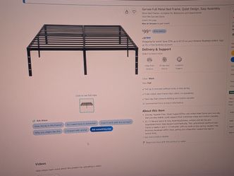 Full size bed frame