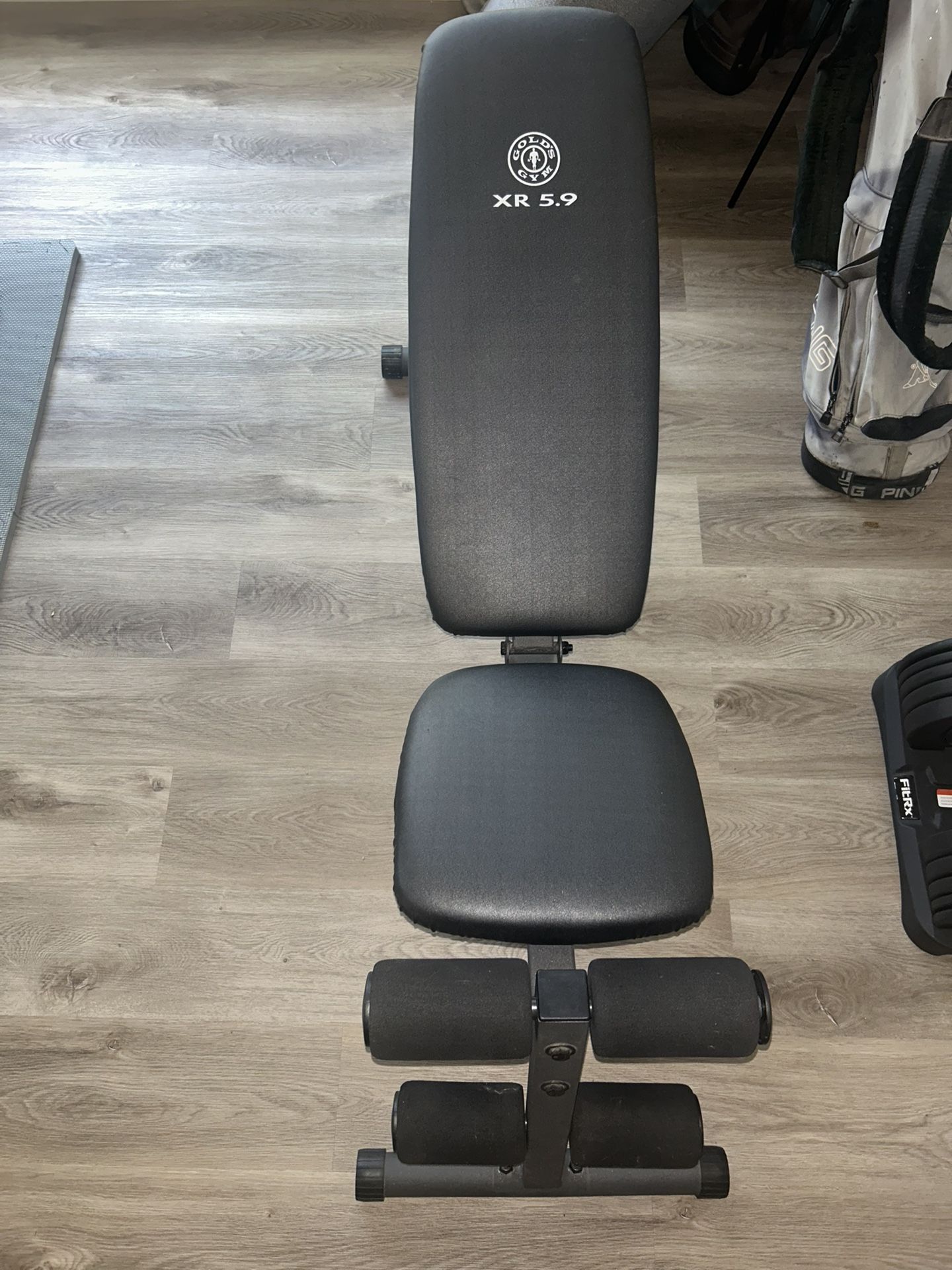 Golds Gym XR5.9 Weight Bench Used A Couple Times 