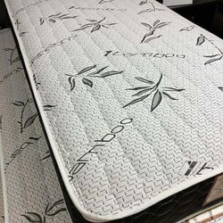 New Mattress Black Bamboo All Size