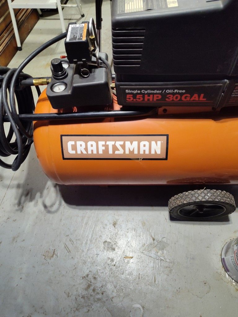 Craftsman Air Compressor Like New List 400.00